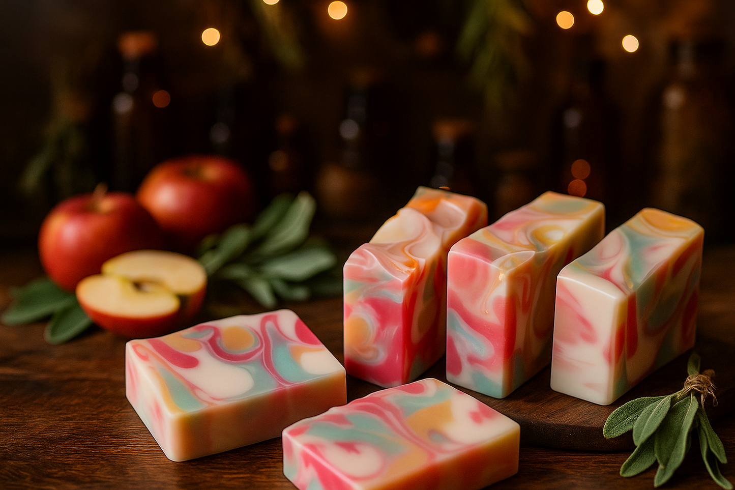 Apple Sage Soap