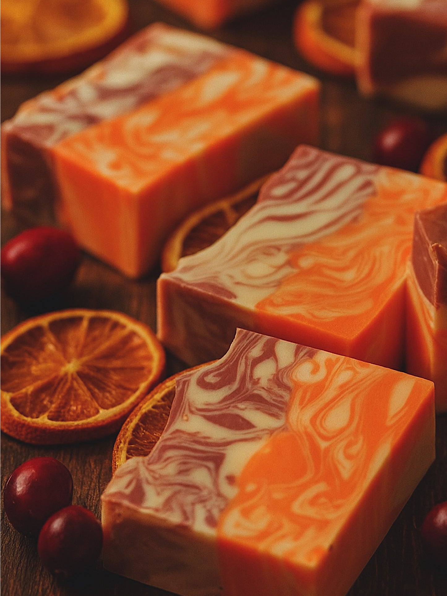 Orange Cranberry Soap