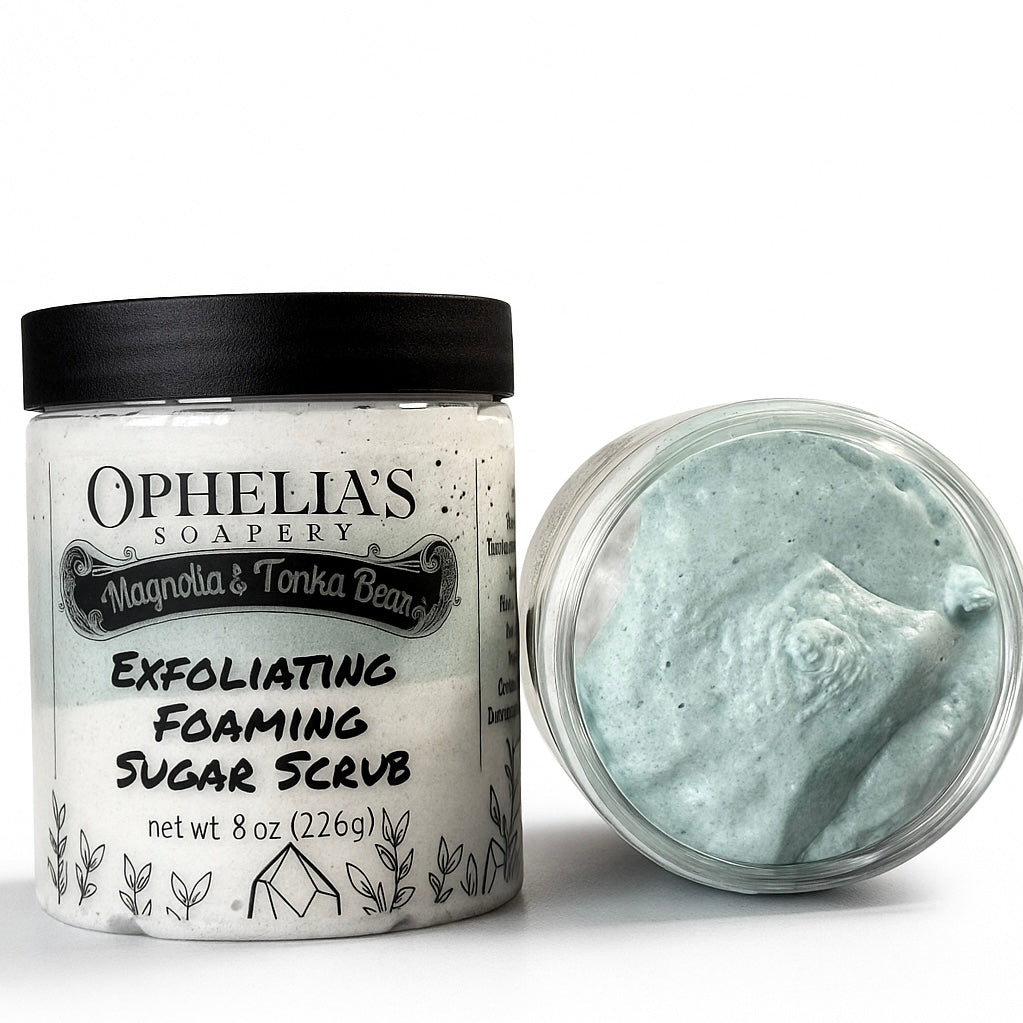 Exfoliating Foaming Sugar Scrub