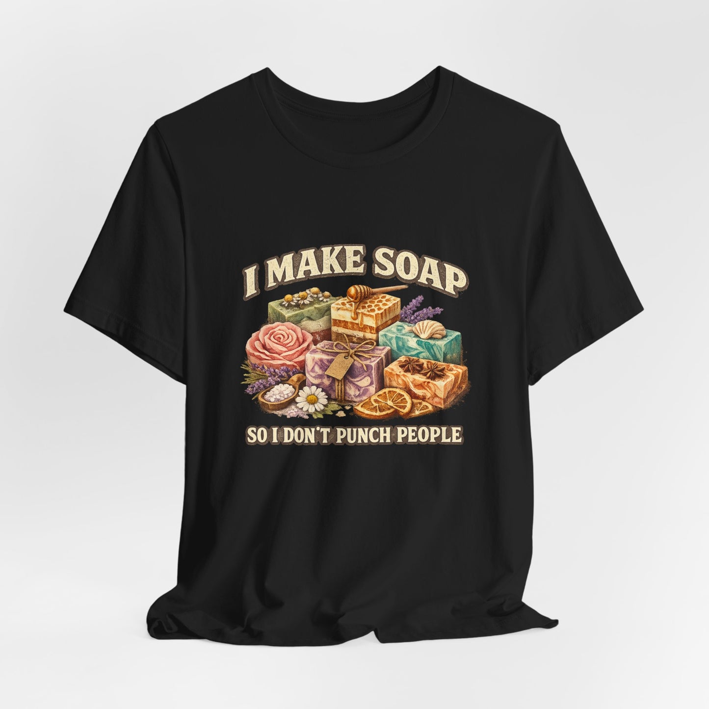 "I Make Soap So I Don't Punch People" Funny Handmade Soap Gift