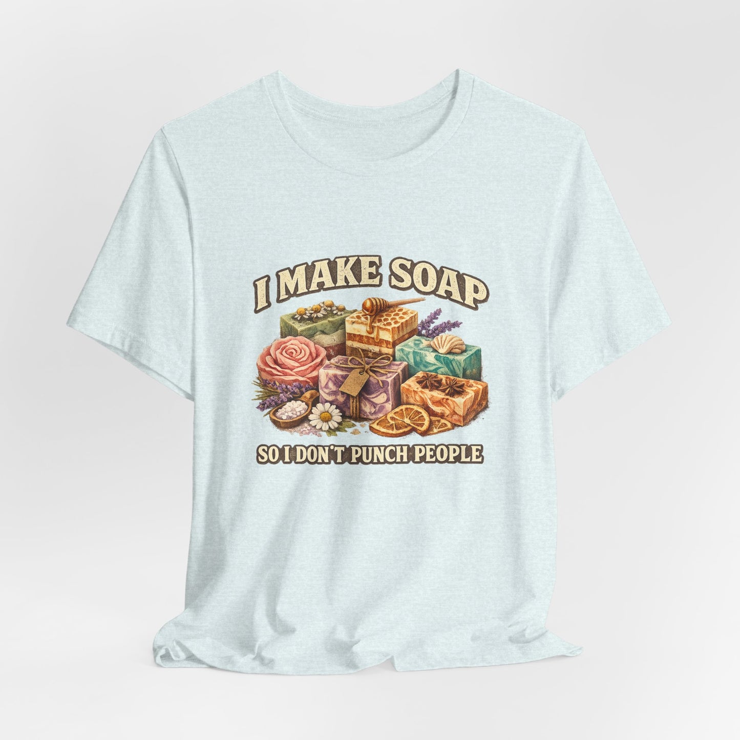 "I Make Soap So I Don't Punch People" Funny Handmade Soap Gift