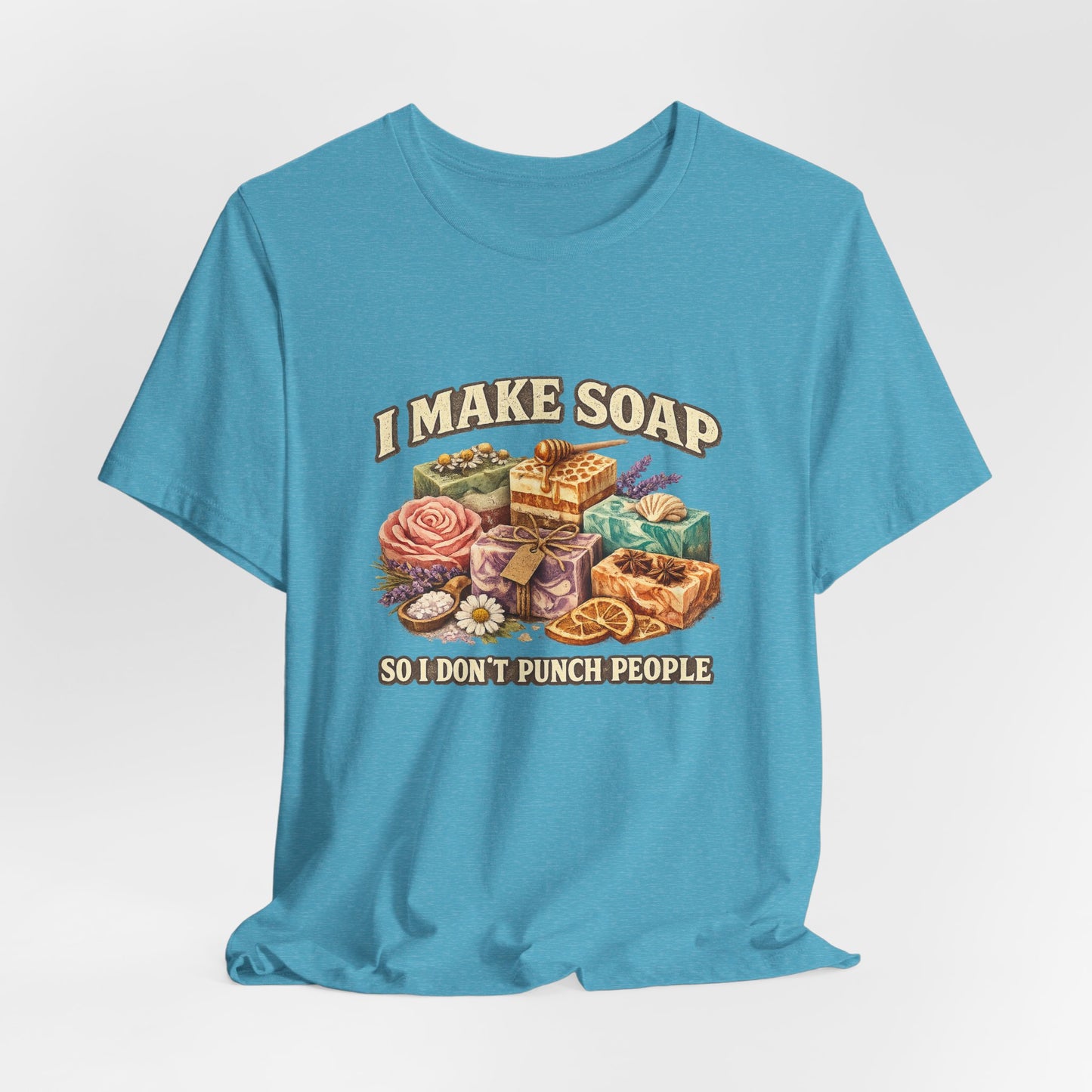 "I Make Soap So I Don't Punch People" Funny Handmade Soap Gift