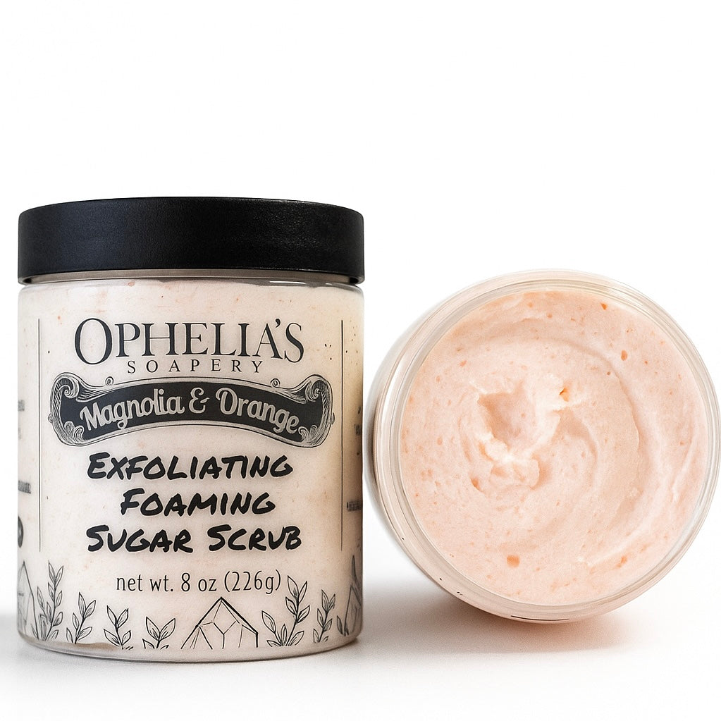 Exfoliating Foaming Sugar Scrub