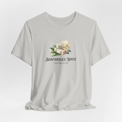 Soapaholics Unite Tee Soaper’s Haven Official Facebook Ground Shirt