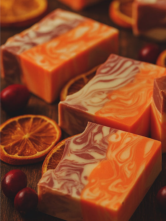 Orange Cranberry Soap