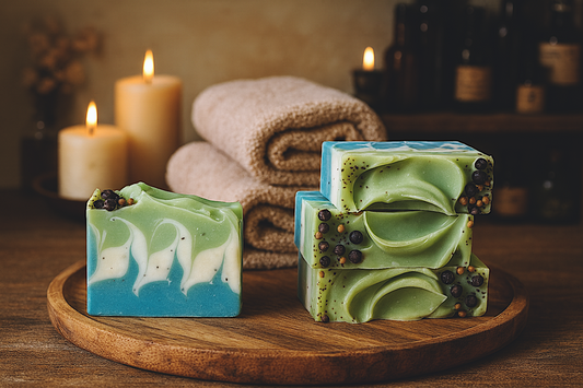 Tuscan Juniper and Myrtle Soap