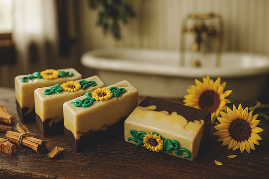 Sunflower & Sandalwood Soap