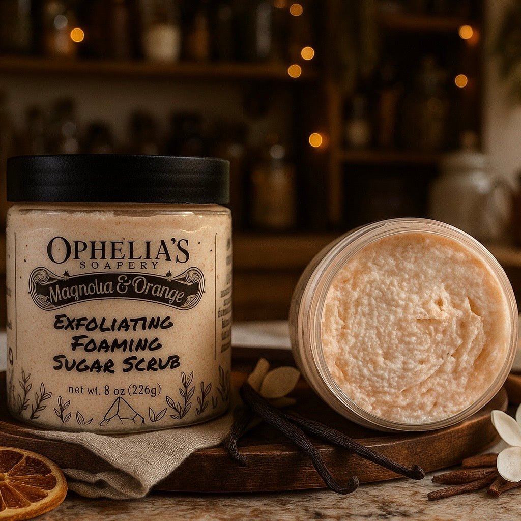 Exfoliating Foaming Sugar Scrub
