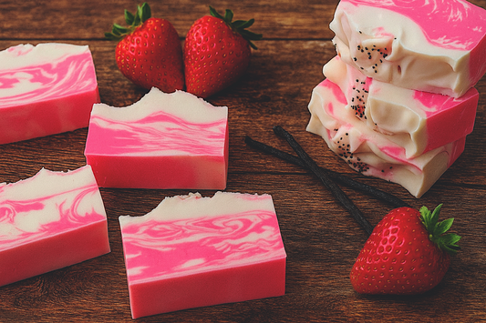 Pink Strawberry Soap