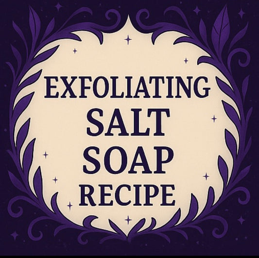 [RECIPE ONLY] Exfoliating Salt Soap