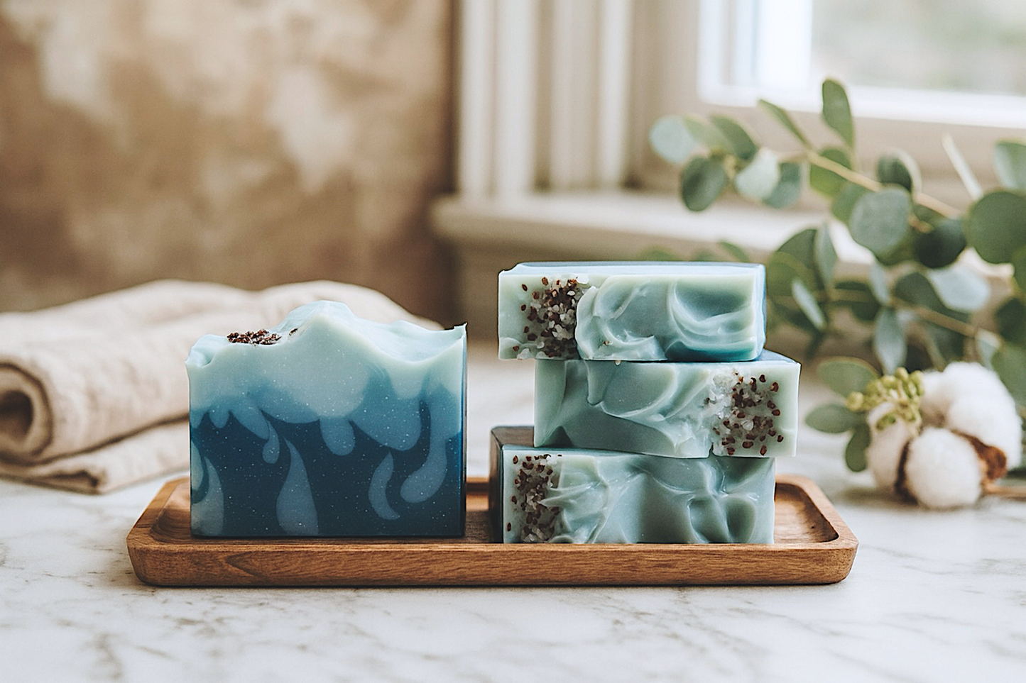 Eucalyptus & Cotton Soap