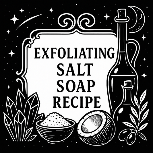 [RECIPE ONLY] Exfoliating Salt Soap