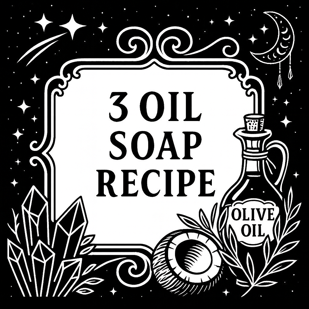 [RECIPE ONLY] 3 Oil Soap